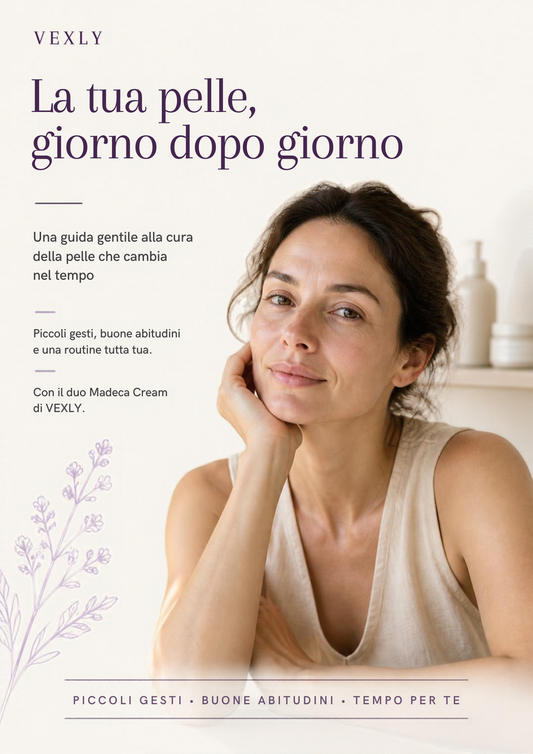 La tua pelle, giorno dopo giorno — Guida alla skincare quotidiana